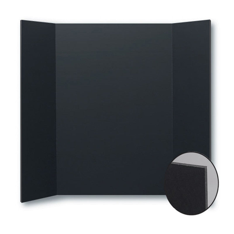 FLIPSIDE PRODUCTS - Foam Project Board, 36" x 48", Black, Pack of 10
