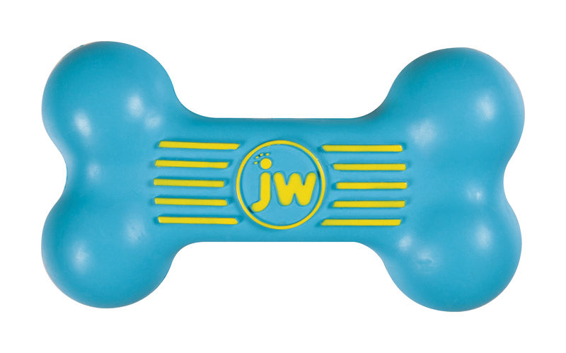 JW PET - JW Pet iSqueak Assorted Rubber Bone Squeak Dog Toy Medium 1 pk