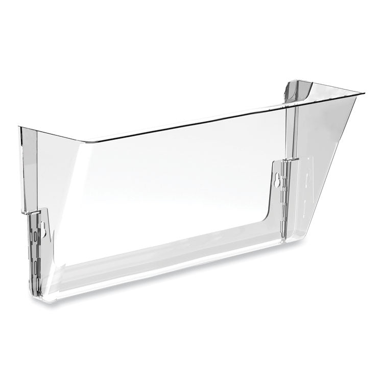 Storex - Wall File, Letter Size, 13" x 4" x 7", Clear