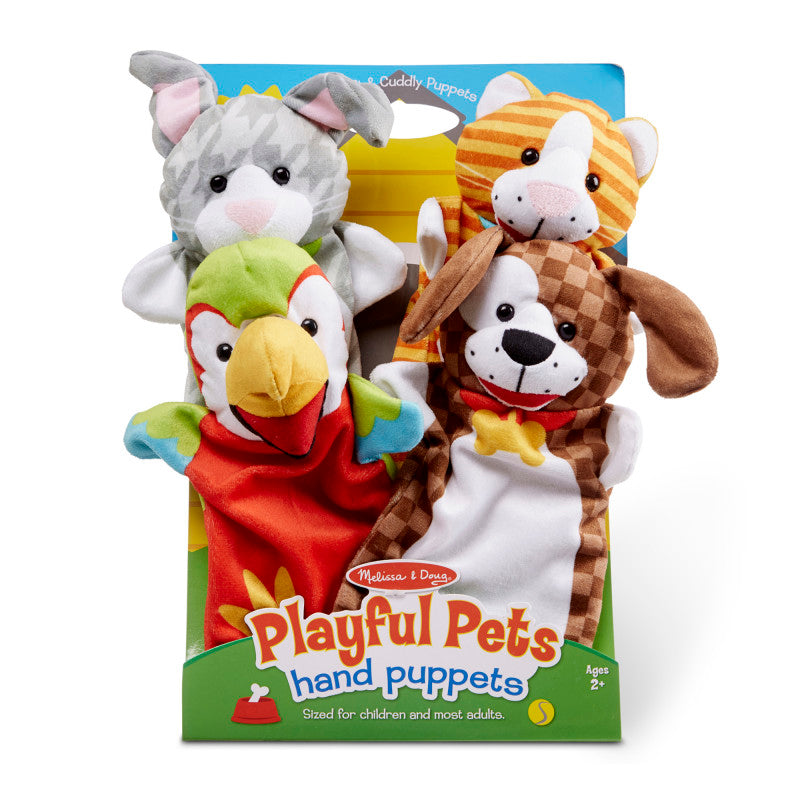 MELISSA & DOUG - Playful Pets Hand Puppets