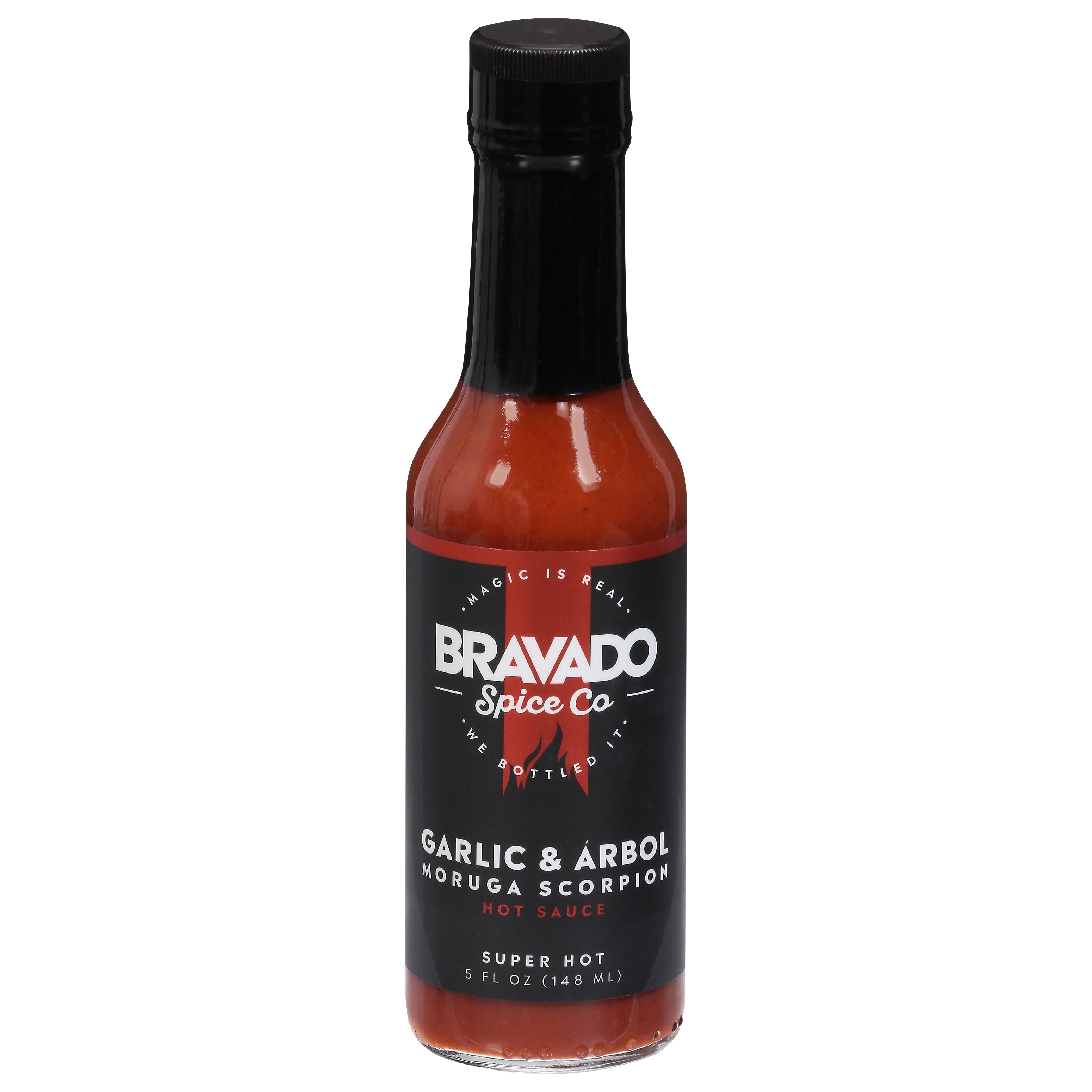 Bravado Spice Co. Moruga Scorpion Super Hot Garlic & Arbol Hot Sauce 5 fl oz - Case of 6