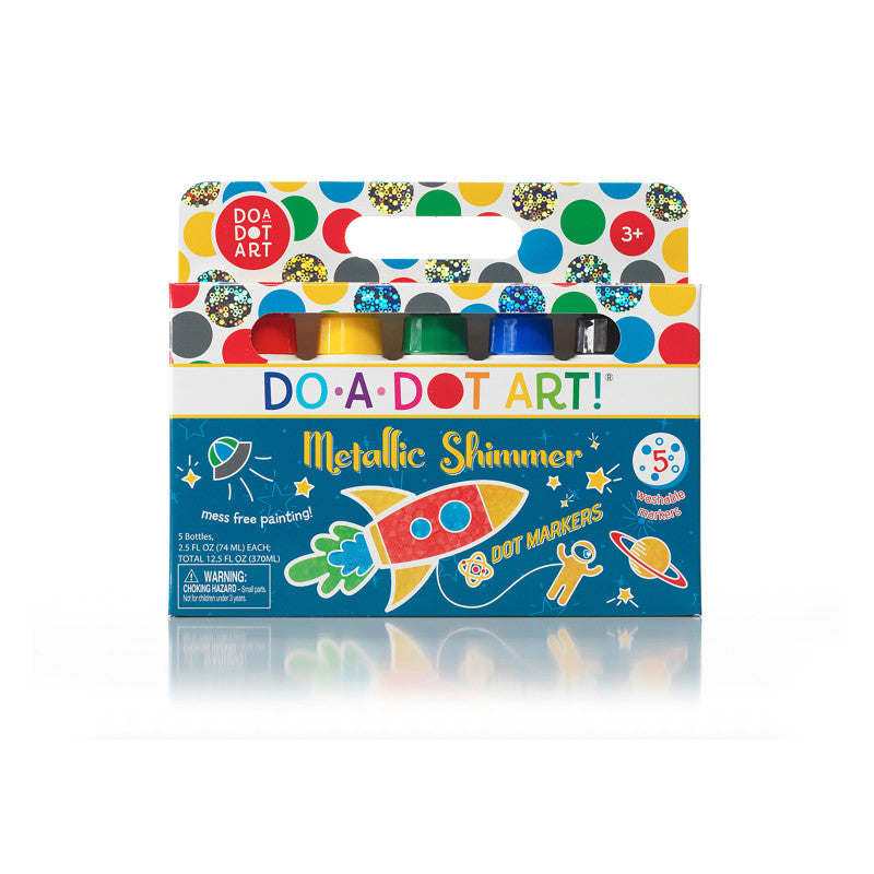 DO-A-DOT ART! - Dot Markers, Metallic Shimmer, 5-Pack