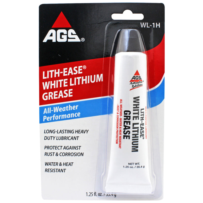 AGS - AGS Lith-Ease White Lithium Grease 1.25 oz