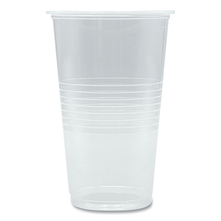 Boardwalk - Translucent Plastic Cold Cups, 20 oz, Clear, 1,000/Carton