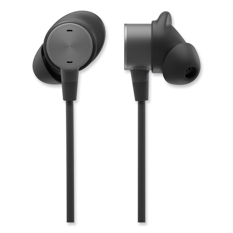 Logitech - Zone Wired Earbuds UC, Graphite