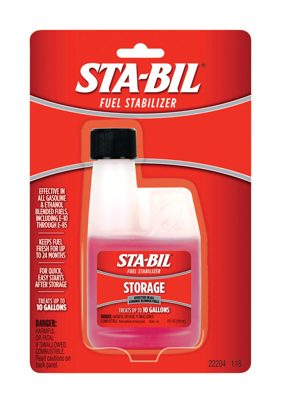 STA-BIL - Sta-Bil Gasoline Fuel Stabilizer 4 oz