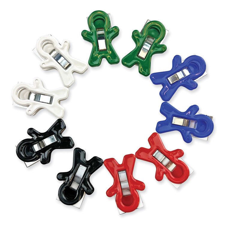 The Pencil Grip - Magnet Man, Assorted Colors, 10/Pack