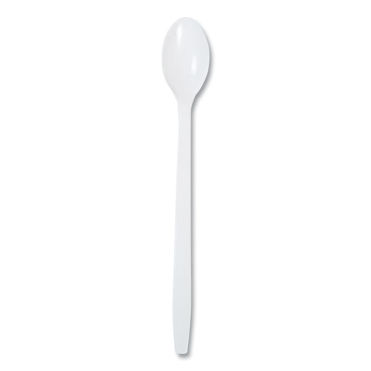 AmerCareRoyal - Polypropylene Cutlery, Soda Spoon, 7.87", White, 1,000/Carton