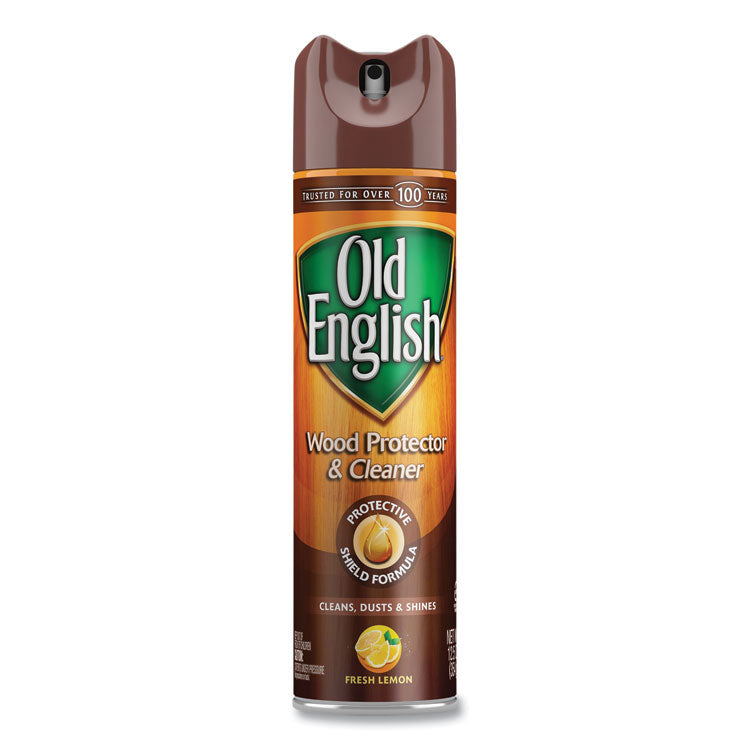 OLD ENGLISH - Furniture Polish, Fresh Lemon Scent, 12.5 oz Aerosol Spray