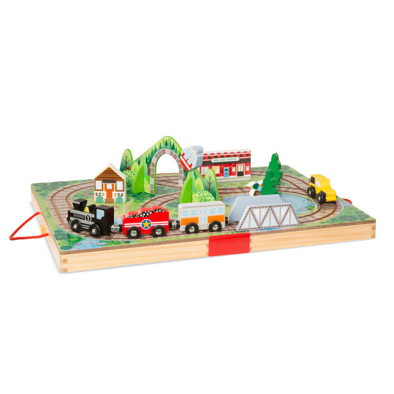 MELISSA & DOUG - Take Along Railroad