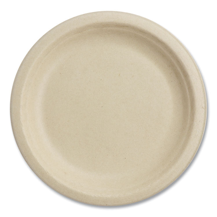 World Centric - Fiber Plates, 7" dia, Natural, 1,000/Carton