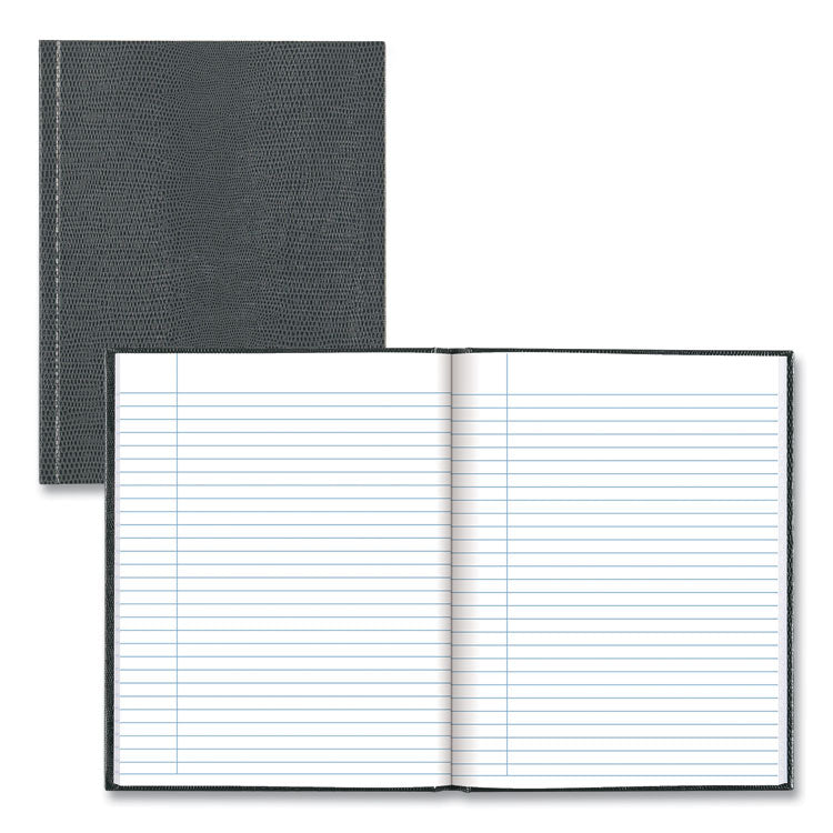 Blueline - Executive Notebook, 1-Subject, Medium/College Rule, Cool Gray Cover, (72) 9.25 x 7.25 Sheets