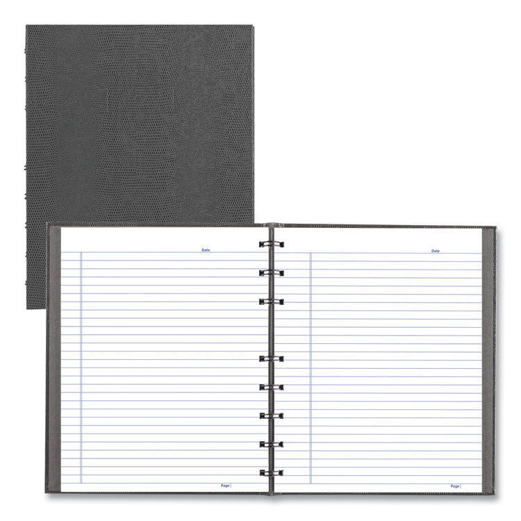 Blueline - NotePro Notebook, 1-Subject, Medium/College Rule, Cool Gray Cover, (75) 9.25 x 7.25 Sheets