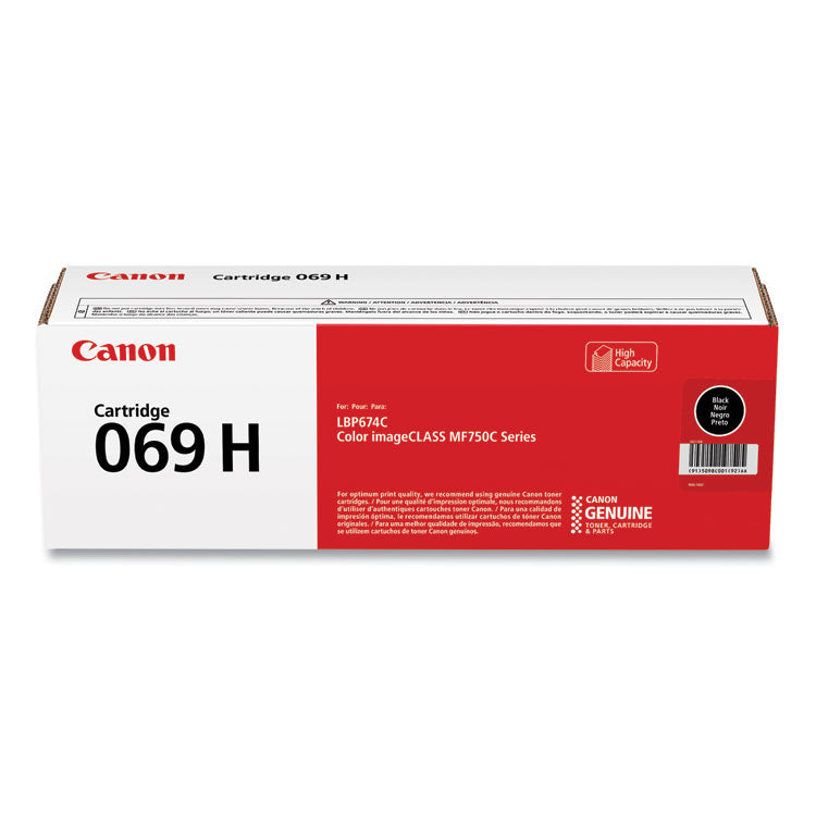 Canon - 5098C001 (069 H) High-Yield Toner, 7,600 Page-Yield, Black