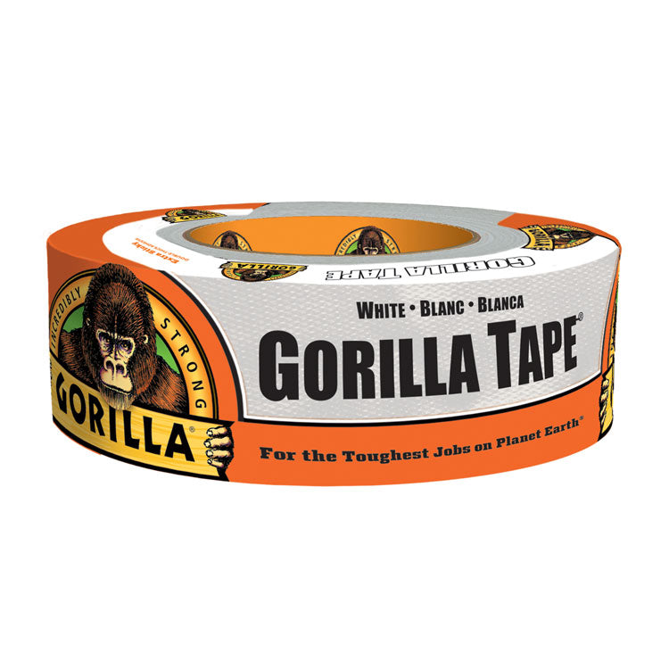 Gorilla - Gorilla Tape, 3" Core, 1.88" x 30 yds, White