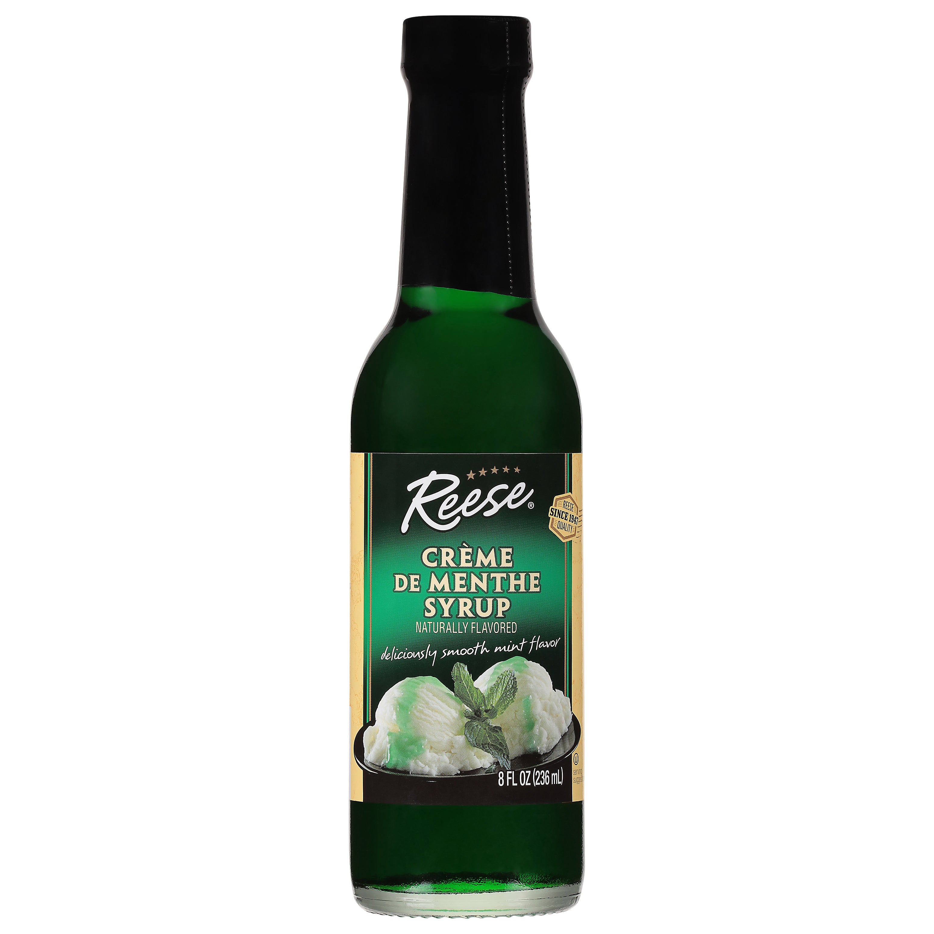 Reese Creme De Menthe Syrup 8 fl oz - Case of 6