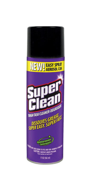 SUPER CLEAN - Super Clean None Scent Heavy Duty Degreaser 17 oz Spray
