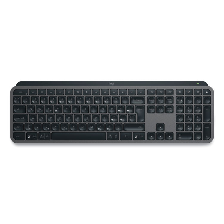 Logitech - MX Keys S Keyboard, 108 Keys, Black