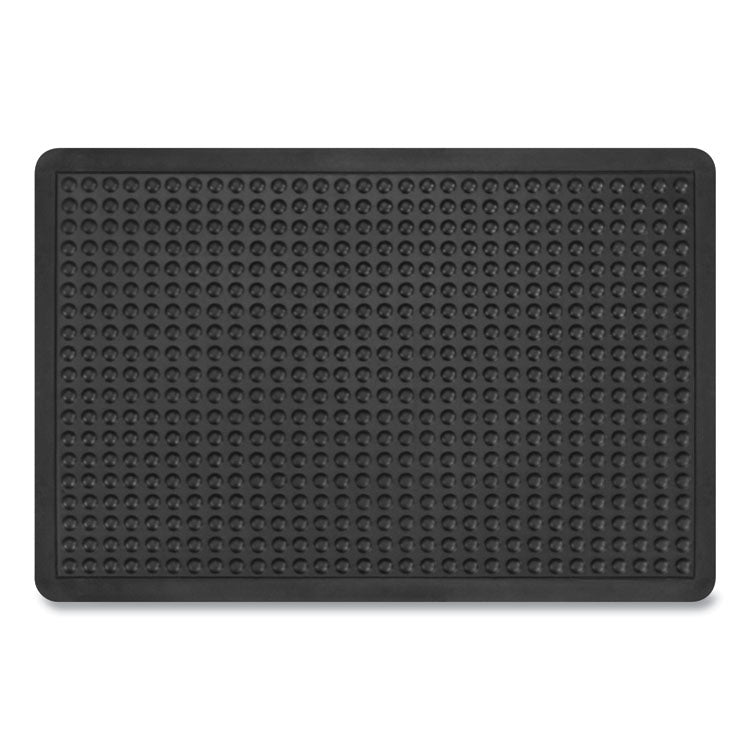 Apache Mills - Bubble Flex Anti-Fatigue Mat, Rectangular, 24 x 36, Black