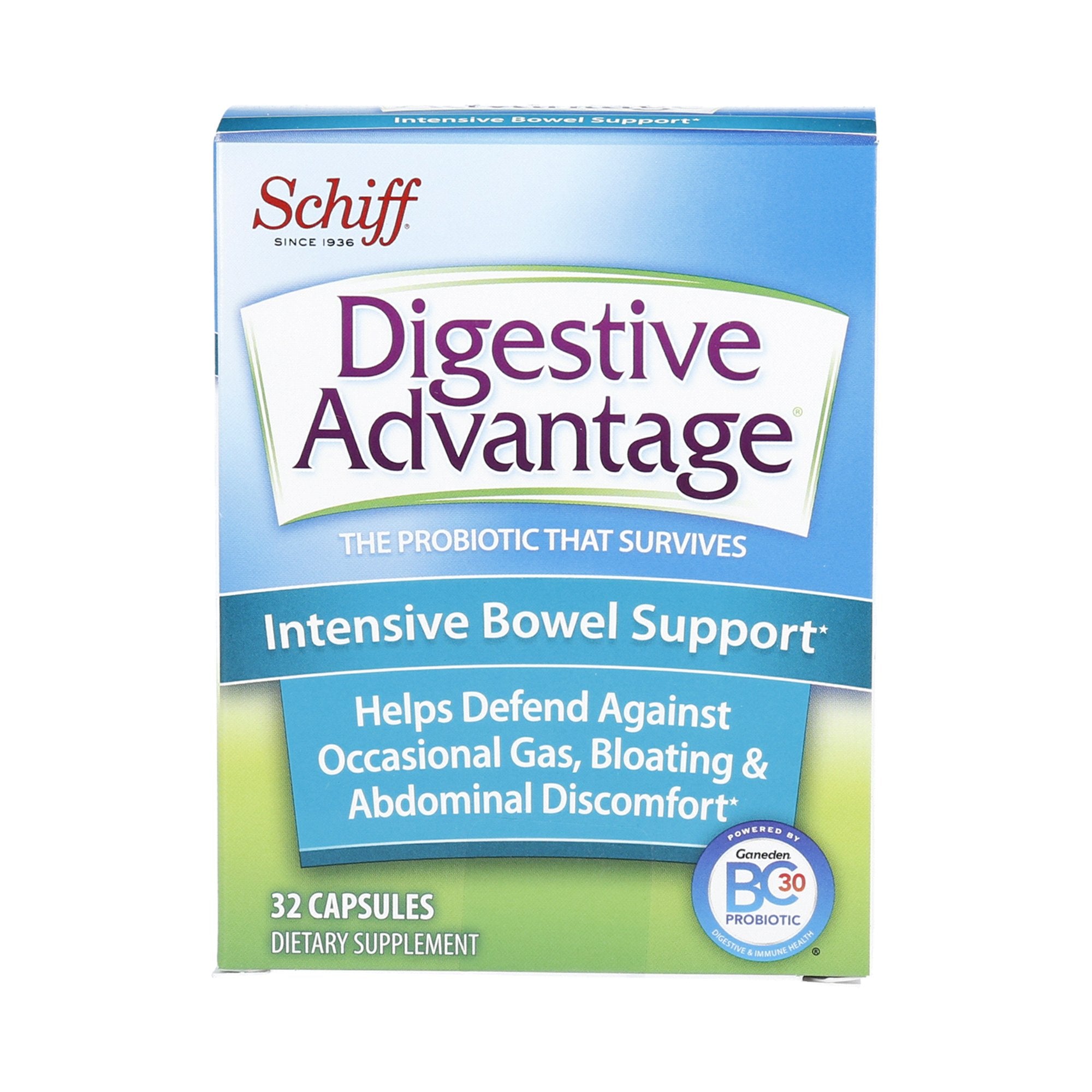 Reckitt Benckiser - Probiotic Dietary Supplement Digestive Advantage® 32 per Box Capsule [32/BX]