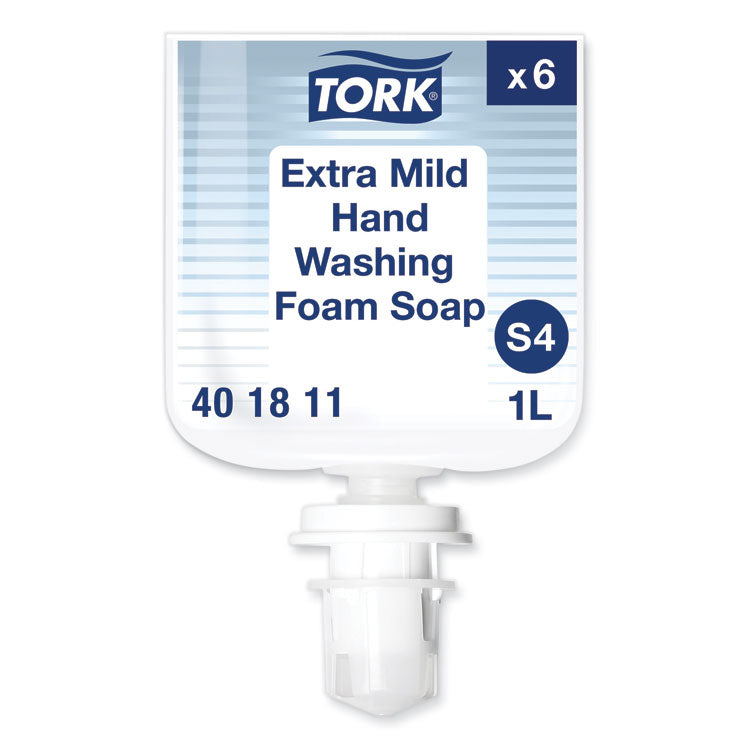 Tork - Extra Mild Foam Soap, Unscented, 1 L Refill, 6/Carton