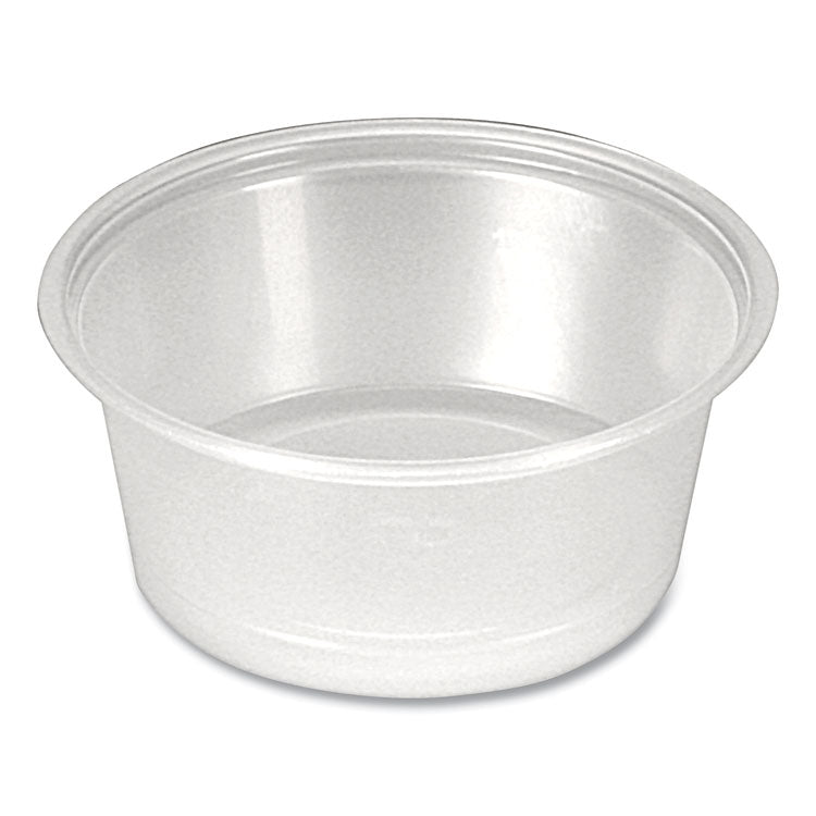 Fabri-Kal - Portion Cups, 1.5 oz, Clear, 250/Sleeve, 10 Sleeves/Carton