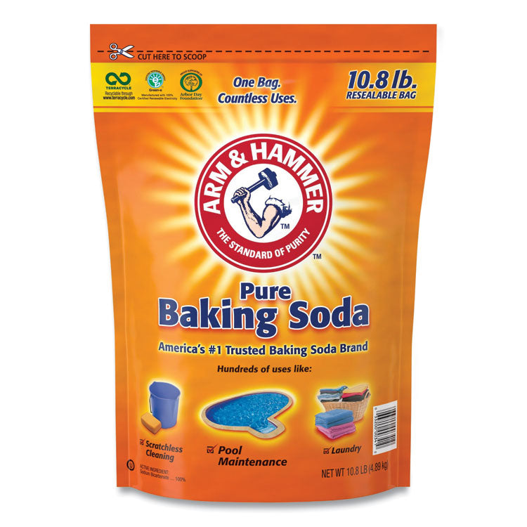 Arm & Hammer - Baking Soda, 10.8 lb Bag, 4/Carton