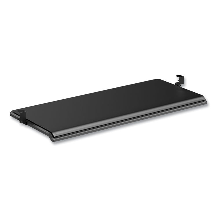 Alera - AdaptivErgo Clamp-On Keyboard Tray, 30.7" x 13", Black