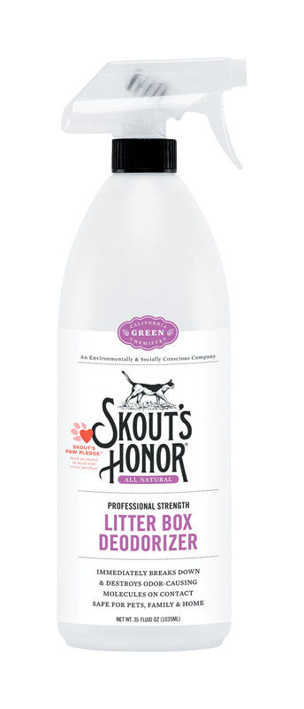 SKOUT'S HONOR - Skout's Honor Litter Box Deodorizer 35 oz