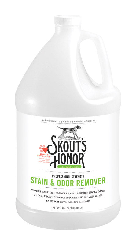 SKOUT'S HONOR - Skout's Honor Dog Pet Stain and Odor Remover 1 gal