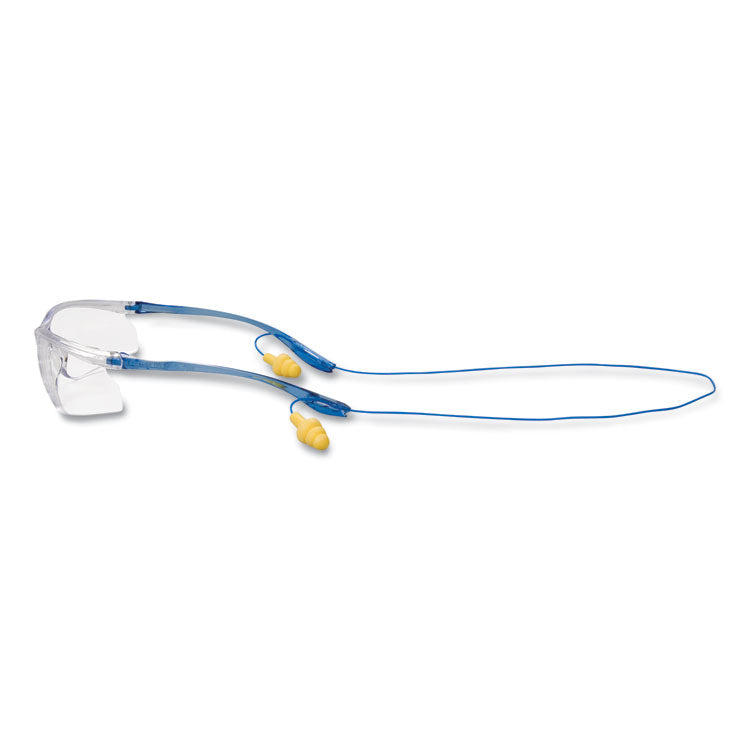 3M - Virtua Sport CCS Protective Eyewear, Blue Plastic Frame, Clear Polycarbonate Lens