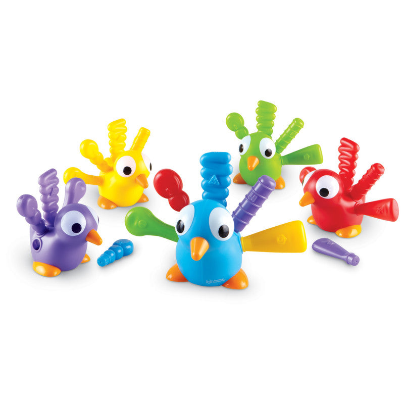 LEARNING RESOURCES - Fine Motor Peacock Pals