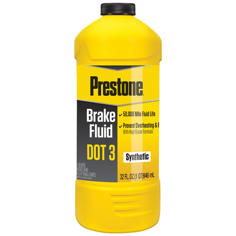 PRESTONE - Prestone DOT 3 Brake Fluid 32 oz - Case of 12