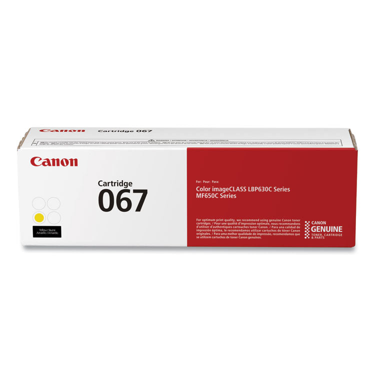 Canon - 5099C001 (067) Toner, 1,250 Page-Yield, Yellow