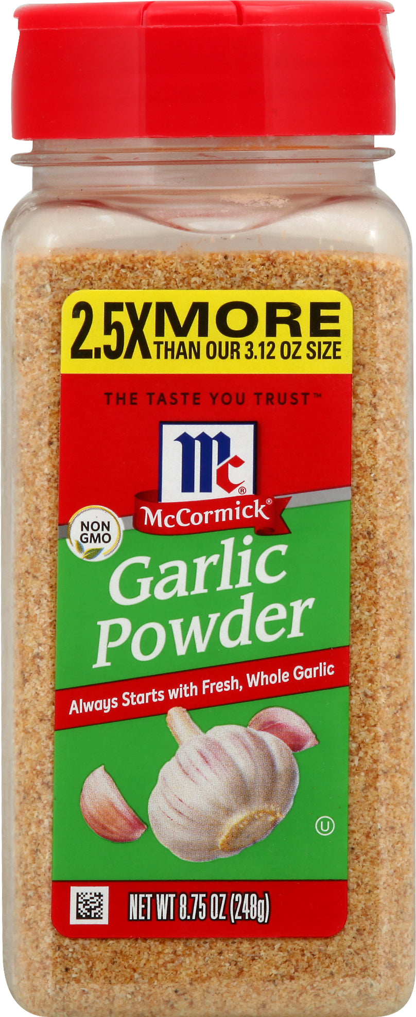 McCormick Garlic Powder 8.75 oz - Case of 6