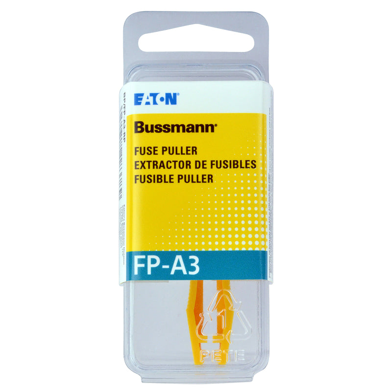 BUSS - Bussmann 20 amps FP Yellow Fuse Puller 1 pk - Case of 5