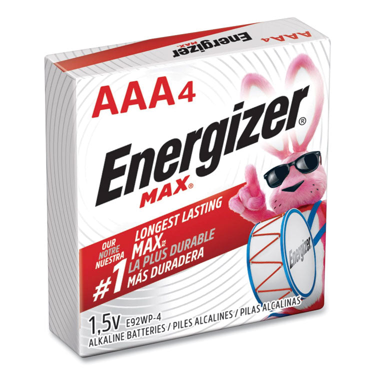 Energizer - MAX AAA Alkaline Batteries 1.5 V, 4/Pack