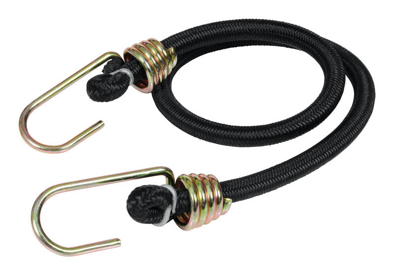 KEEPER - Keeper Black Bungee Cord 24 in. L X 0.374 in. 1 pk - Case of 10