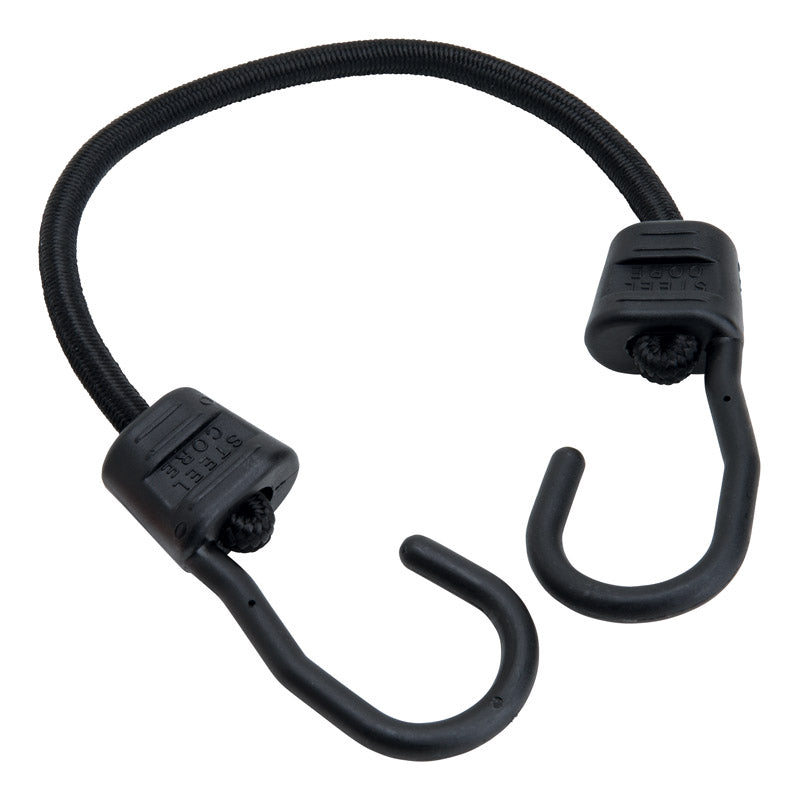 KEEPER - Keeper Black Bungee Cord 18 in. L X 0.315 in. 1 pk - Case of 10