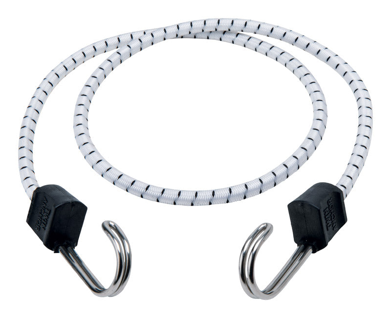 KEEPER - Keeper Marine Twin Anchor White Bungee Cord 40 in. L X 0.315 in. 1 pk - Case of 10