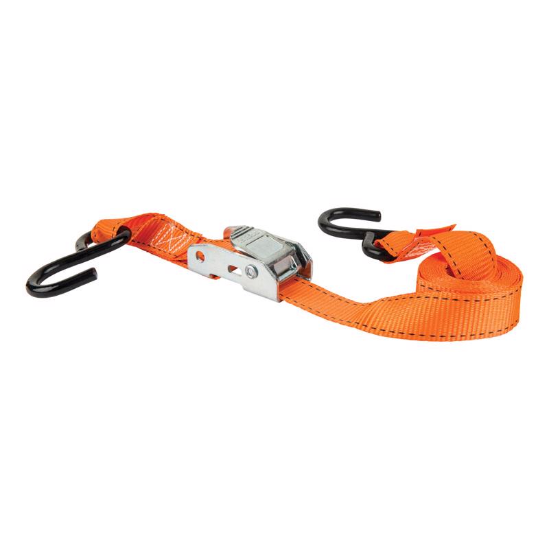 KEEPER - Keeper 1 in. W X 6 ft. L Orange Tie Down Strap 300 lb 4 pk