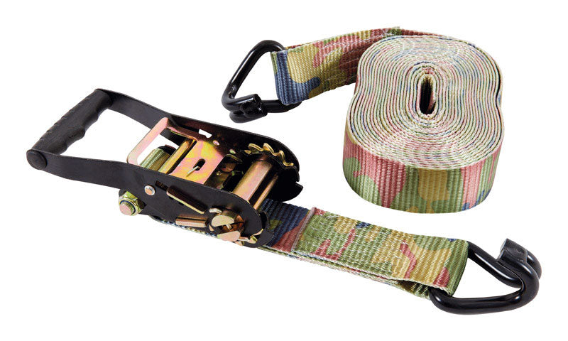 KEEPER - Keeper 2 in. W X 27 ft. L Multicolored Tie Down Strap 3333 lb 1 pk