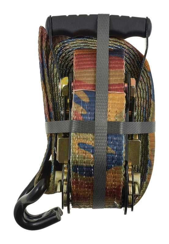 KEEPER - Keeper 2 in. W X 16 ft. L Multicolored Tie Down Strap 3333 lb 1 pk