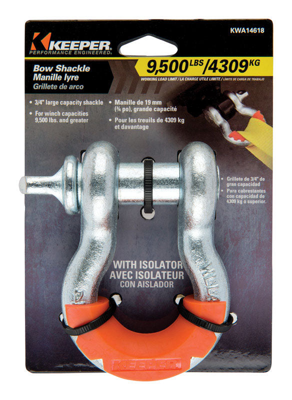 KEEPER - Keeper Bow Shackle 1 pk [KWA14618]