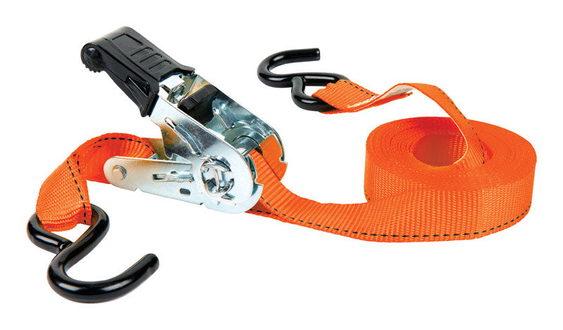 KEEPER - Keeper 1 in. W X 15 ft. L Orange Tie Down Strap 500 lb 4 pk