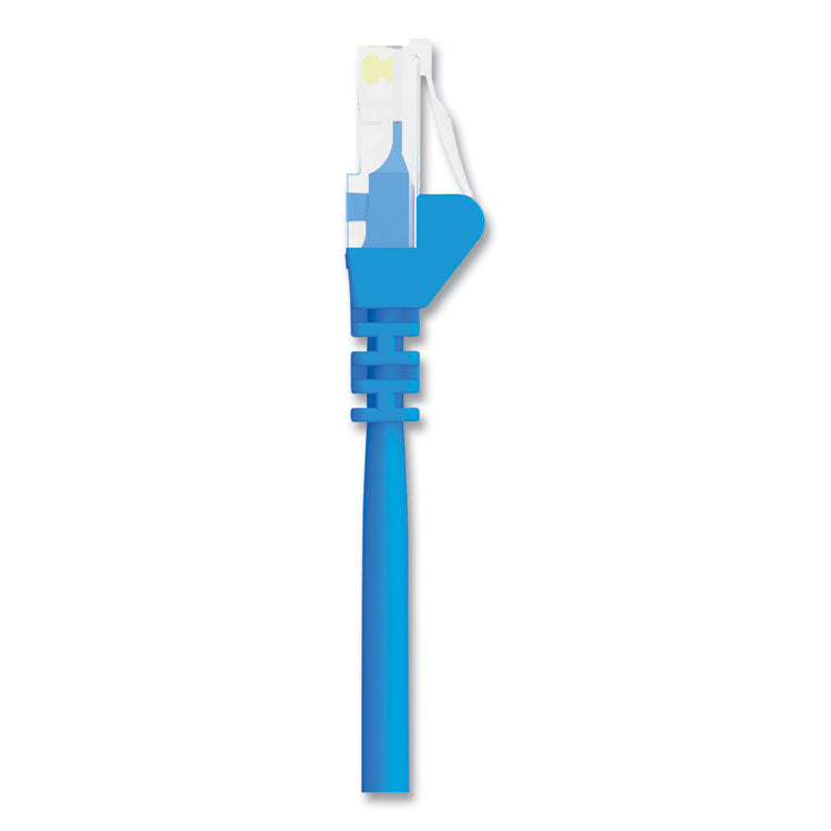 Belkin - CAT5e Snagless Patch Cable, 3 ft, Blue