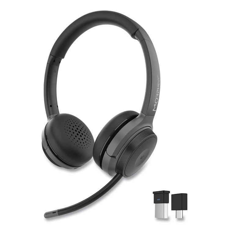 Morpheus 360 - HS6500SBT Advantage Wireless Stereo Headset with Detachable Boom Microphone