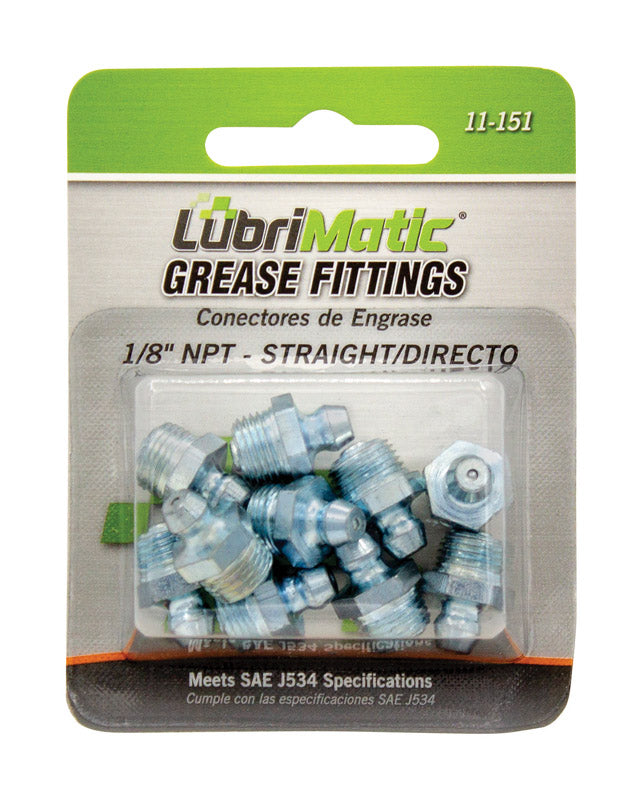 LUBRIMATIC - LubriMatic Straight Grease Fittings 1 pk