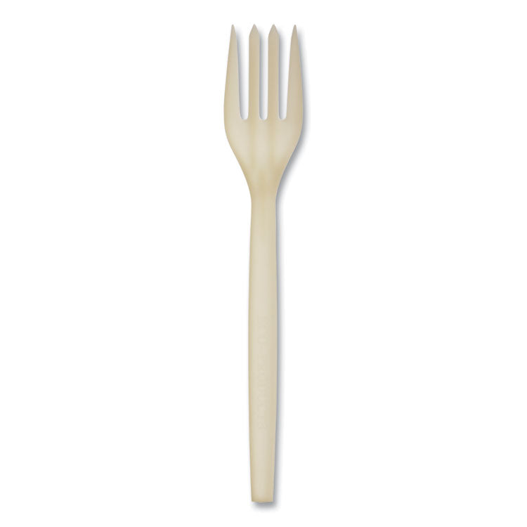 WNA - EcoSense Renewable Plant Starch Cutlery, Fork, 7", 50/Pack