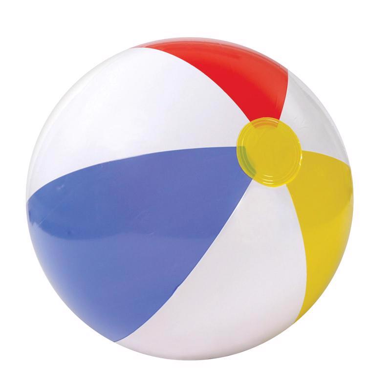 INTEX - Intex Multicolored Vinyl Inflatable Glossy Panel Beach Ball